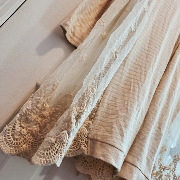 Altar'd State Mixed Media/Lace Cardigan - Picture 7 of 11